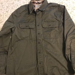 Donating 3/6 L.L Bean Fleece lined button down